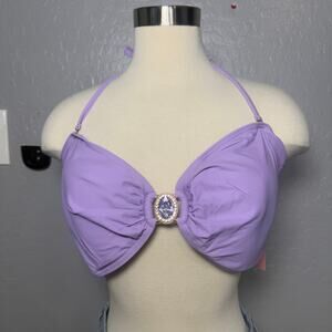 Moda Minx Lilac Bandeu Top, XL